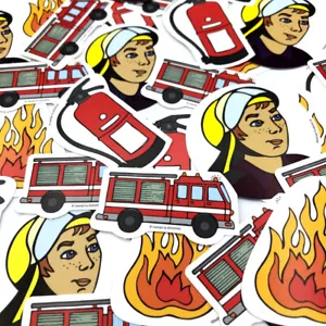 FEUERWEHR XXL KONFETTI - Kindergeburtstag Feuerwehrdeko Kinder Party Tischdeko - Bild 1 von 6