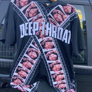 1990’s Y2K XXX Rated Movie Shirt Deep Throat - Picture 1 of 4