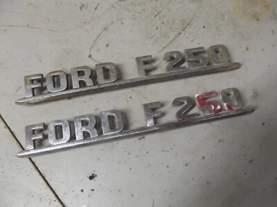 1954 FORD TRUCK F250 EMBLEMS emblem trim f-250 pickup - Image 1 of 4