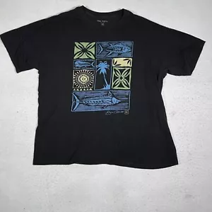 T-shirt grafica manica corta O'Neill adulto XL nera surf spiaggia casual uomo - Foto 1 di 10