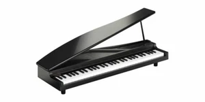 Korg MicroPIANO Mini Keyboard Piano Electric Degital Grand 61key black Japan - Picture 1 of 1