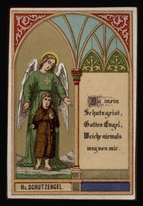 santino cromo-holy card ANGELO CUSTODE 26 - Picture 1 of 1