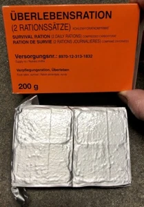 # BW Überlebensration Bundeswehr Notnahrung Outdoor Notverpflegung Notration O - Bild 1 von 3