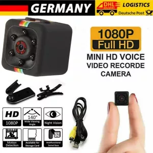 Nachtsicht Camera Auto Recorder Mini 1080P HD Camcorder Sports Überwachung DE - Bild 1 von 12