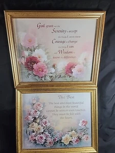 Beautiful Framed Helen Keller Quote & God Inspiration Picture TT - Picture 1 of 5