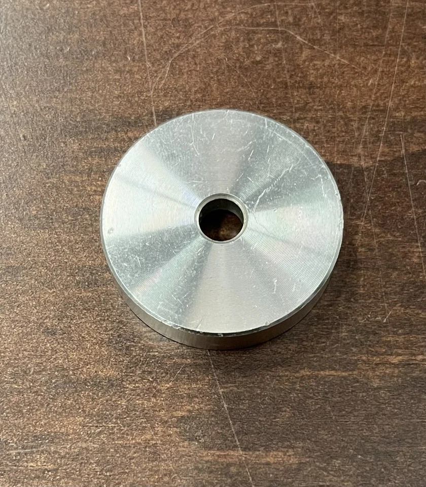 Adaptador OEM Technics 45 registro de 7” para cualquier tocadiscos usado muestra desgaste no reproducción Foto 1 de 1