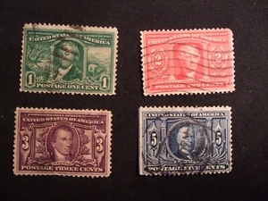 USA gebrauchte Gedenkmünzen #323/326. Louisiana Purchase Expo  - Bild 1 von 10