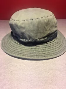 Toddler Bucket Hat Outdoor Gear Sun Hat Khaki/Olive, Mesh Lined, Vented, One Sz - Picture 1 of 9