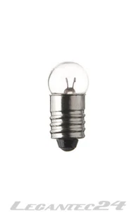 Glühlampe 3,5V 200mA 0,7W E10 11x24mm Glühbirne Lampe Birne 3,5Volt 0,7Watt neu - Picture 1 of 1