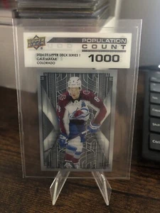 2024-25 Upper Deck Series 1 Hockey - Population count 1000 - Cale Makar!!! - Picture 1 of 1