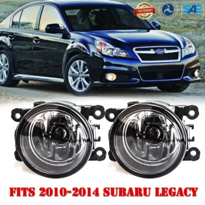 Conjunto de faros antiniebla delanteros derecho e izquierdo para Subaru Legacy 2010-2014 con bombilla Foto 1 de 4
