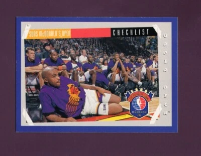 1993-94 Upper Deck Charles Barkley #507 Checklist - Phoenix Suns - Image 1 of 2