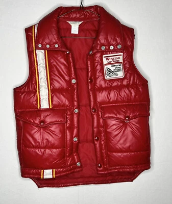 VTG WINSTON CUP SERIES GRAND NATIONAL DRIVERS Race Jacket RJ Reynolds Adult S - Image 1 of 4