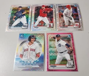 2020 Bowman Chrome Mojo Refractor 20 Card Lot - Picture 1 of 4