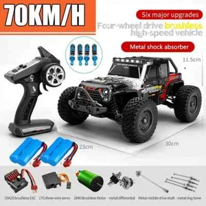 1:16 4WD RC Car LED 2.4G Remote Control Cars High Speed Drift Truck for Kids Toy - Picture 1 of 32