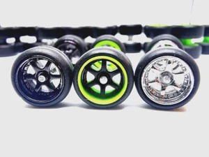 10er Set COLOR MIX Pack original Samed Wheels 6 Speichen #13 - Bild 1 von 5