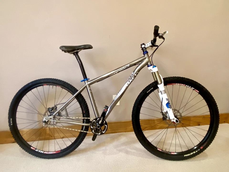 2010 Lynskey Pro 29 Helix 钛单速高级 CX 比赛自行车。 中号 — 第 1/4 张图片