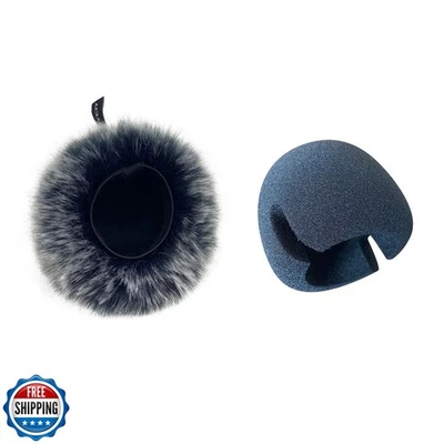 Filtro Dead Cat Pop apto para ZOOM H4essential práctico grabador portátil peludo con Foto 1 de 4