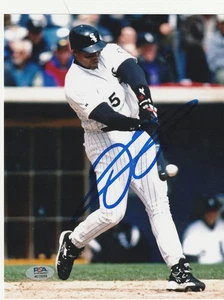FRANK THOMAS CHICAGO WHITE SOX PSA AUTHENTICATED ACTION SIGNED 8x10 - Picture 1 of 1