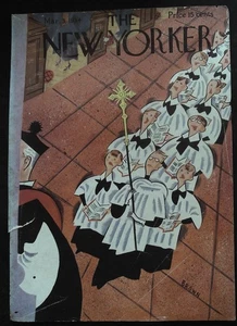 The New Yorker March 3, 1934 Harry Brown FRONT COVER ONLY - Picture 1 of 1