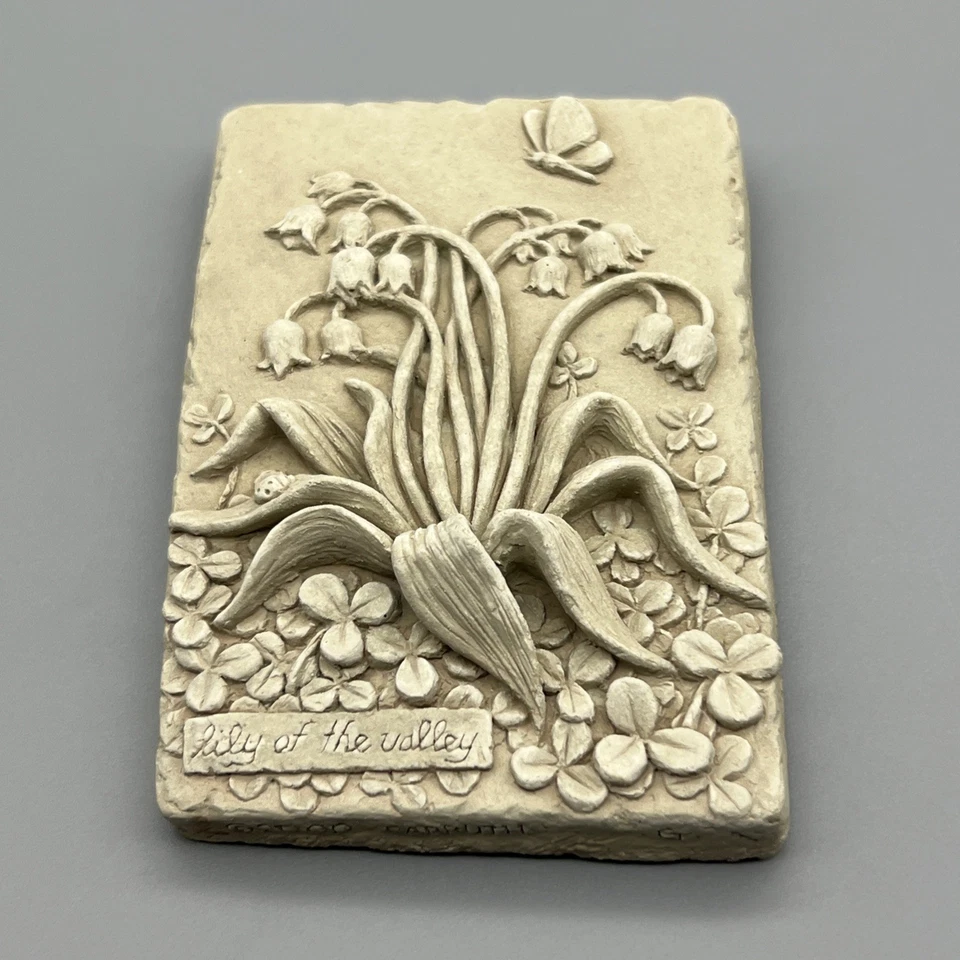 Carruth Studio 2000 蝴蝶草甸铸石小号 2.75 英寸 X 4 英寸斑块美国 — 第 1/4 张图片