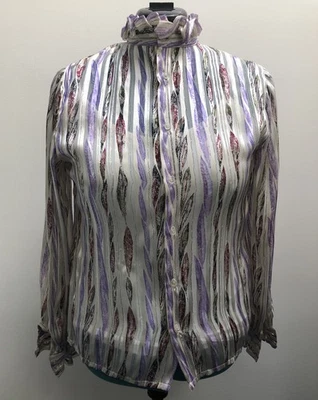  Шелковая женская рубашка  - Изображение 1 из 4