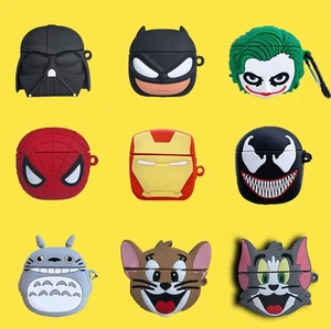 3D Niedliche Cartoon Comics Kopfhörer Hülle für Airpods 4 Pro 1/2 Cover für Airpods 2 3 - Bild 1 von 25
