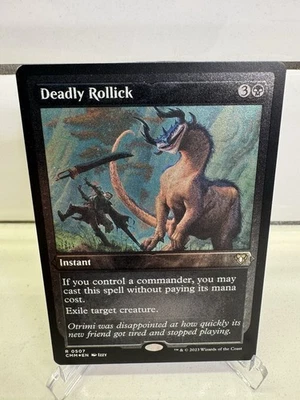 Deadly Rollick (Foil Etched) Commander Masters Foil - Image 1 of 2