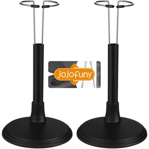 2 Pezzi Scaffali Galleggianti Staffe Supporto Bambole Stand Espositore Giocattolo - Foto 1 di 12