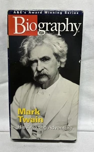 A&E Biography VHS tape, Mark Train: His Amazing Adventure - Bild 1 von 8