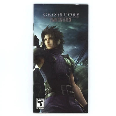 Crisis Core: Final Fantasy VII Sony PSP Square Enix - MANUAL ONLY - No Game - Image 1 of 2