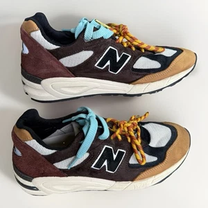 New Balance Teddy Santis x 990v2 Made in USA Nero Tan - M990BB2 Uomo 7 EU 40 - Foto 1 di 15