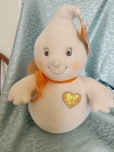 13” BRILLO EL FANTASMA SELLO HALLOWEEN PELUCHE DECORACIÓN - Imagen 1 de 8