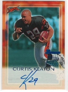 2000 Bowman Football CURTIS KEATON Rookie Auto # CK - Bild 1 von 2