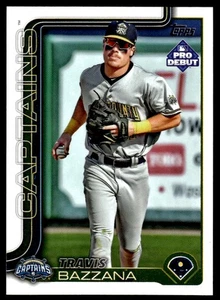 2025 Topps Pro Debutto Travis Bazzana #PD-100 Lake County Capitani Guardiani - Foto 1 di 2