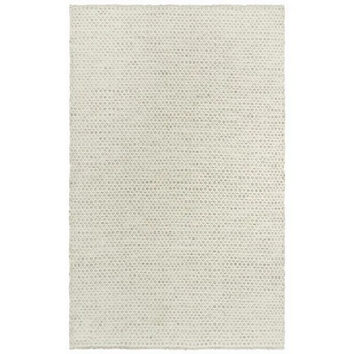 Rizzy Rugs Windsor Area Rug WIN103 Wool Casual Basket Solid Beige Rectangle - Image 1 of 4