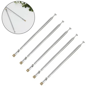 Enhanced Signal Reception with 5PCS Adjustable Length Telescopic Antennas - Picture 1 of 8