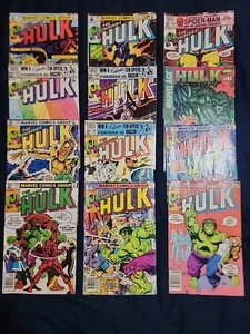 Marvel Comics 12 Hulk Hefte alle einzeln aufgelistet 50 $ für alle - Bild 1 von 1