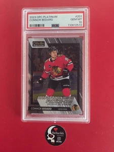2023-24 Connor Bedard PSA 10 Platinum Rookie O-Pee-Chee #R100 Chicago - Picture 1 of 2