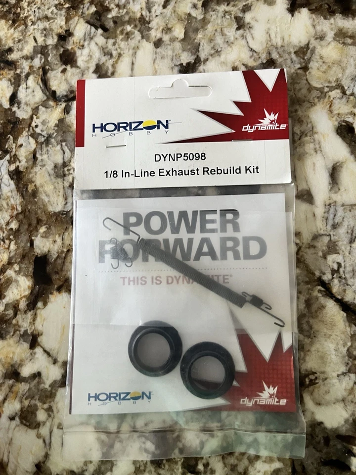Dynamite DYNP5098 1/8 Inline Exhaust Rebuild Kit for Dynp5003