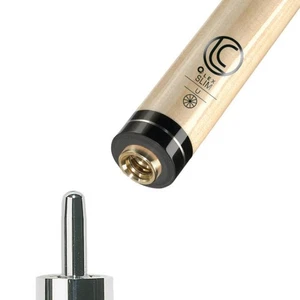 Lucasi Hybrid Schaft - HX8-USR - Uniloc Gelenk schwarzes Halsband mit dünnem Silberring - Bild 1 von 6