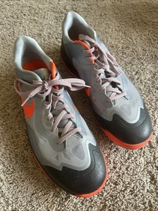 Nike Max H.A.M. 579580-100 Herren Silber Schwarz Orange Sportlich Turnschuhe Schuhe 14 - Bild 1 von 7