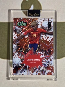 2024 Wild Card Splat Lamine Yamal 2/3 🔥 Rookie 🔥 National Exclusive - Picture 1 of 2