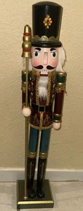Christmas Global International Nutcracker 22 Inches Tall - Picture 1 of 10