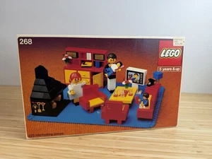 1978 LEGO 268 FAMILY ROOM BRAND NEW IN OPEN BOX RARE 1978 - Picture 1 of 13
