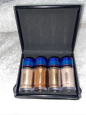 MAC Eye Shadow 1 Glitter Bronze 3 Pigments Set Limited Edition New - Image 1 of 4