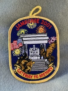 (jab-40) Boy Scouts - Jamboree 2001 - Parche Gateway to History - Imagen 1 de 2