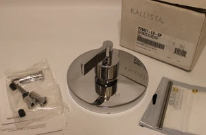 Kallista P24421-LV-CP - Solo ajuste de válvula termostática con mango de palanca - Cromo - Imagen 1 de 4