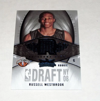 2008-09 Fleer Hot Prospects 蓝色 140 Russell Westbrook 新秀 RC Thunder — 第 1/3 张图片
