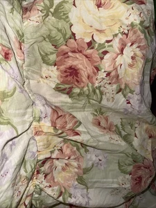 Sure Fit Inc #2375 Floral Vintage Handmade Custom Arm Chair Cover - Picture 1 of 7
